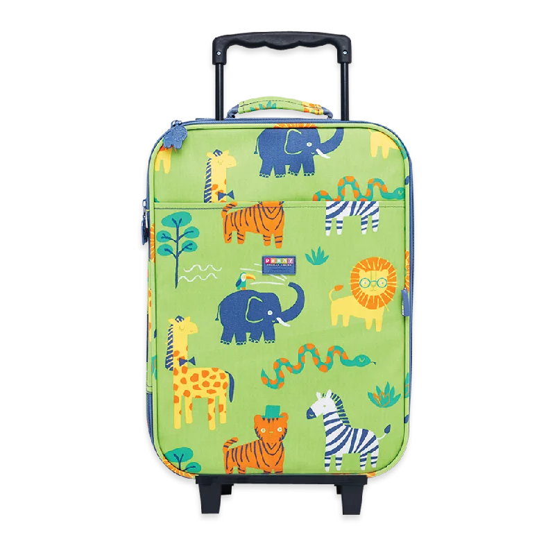 suitcase with stylish straps-Kids' 2 Wheel Suitcase — Wild Thing