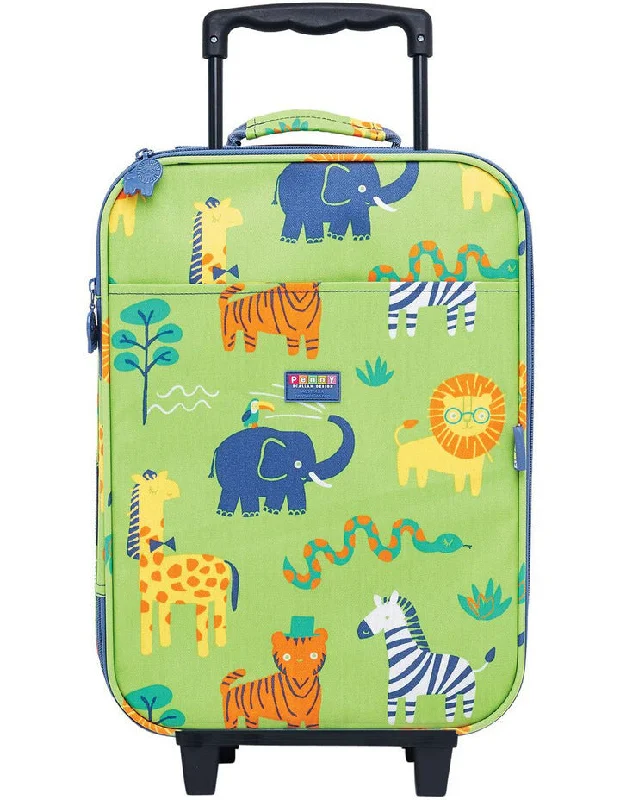 suitcase with lightweight straps-PENNY SCALLAN- WHEELIE CASE 2 WHEELS | WILD THING