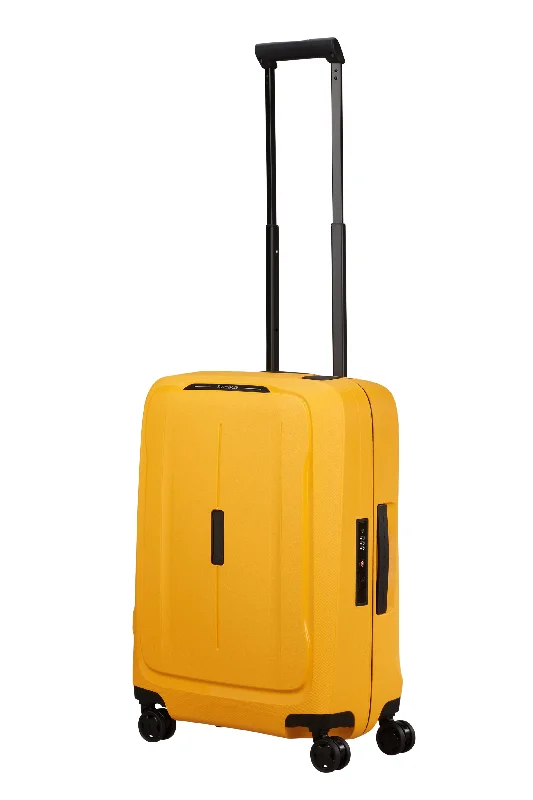 suitcase with durable straps-Samsonite Essens Cabin Suitcase 55