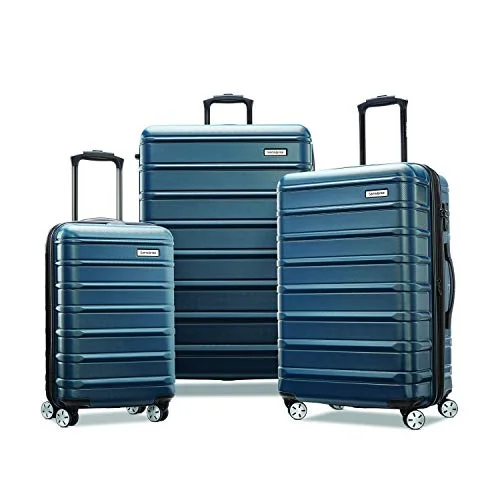 suitcase with foldable sections-Samsonite Omni 2 Hardside Expandable Luggage, 3 Pc