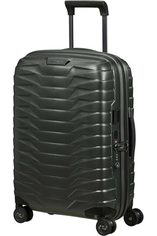 suitcase with trendy wheels-Samsonite Proxis Cabin Suitcase with 4 wheels and USB 