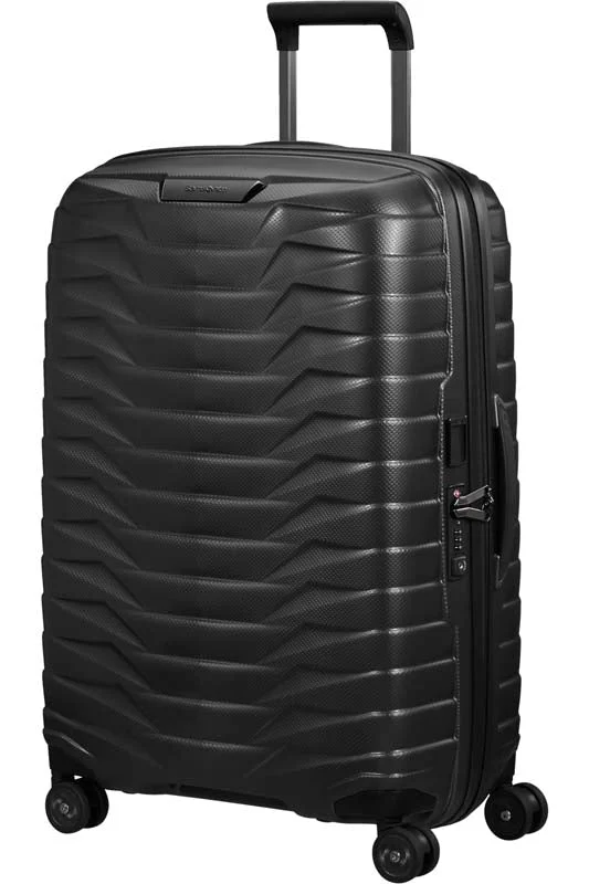 suitcase with compact finish-Samsonite Proxis Medium Suitcase with 4 wheels 