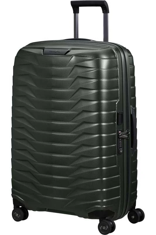 suitcase for urban tours-Samsonite Proxis Medium Suitcase with 4 wheels 