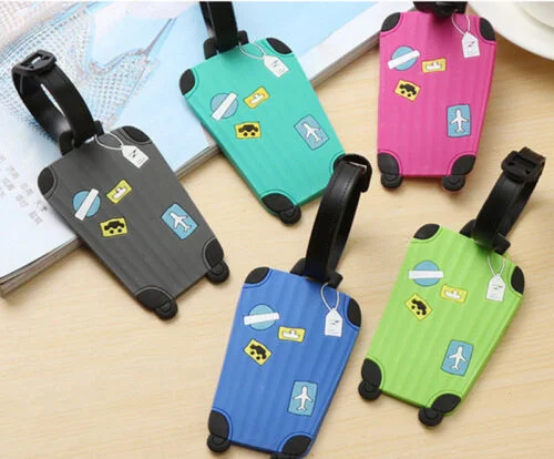 suitcase with compact finish-Suitcase Luggage Tags