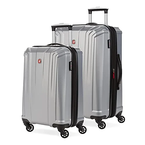 suitcase for travel savings-SwissGear 3750 Hardside Expandable Luggage with Spinner Wheels