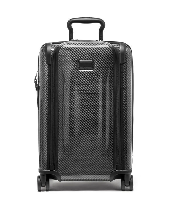 suitcase for winter trips-Tegra Lite International Front Pocket Expandable 4 Wheeled Carry-On