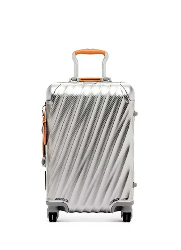 suitcase for holiday gifts-Tumi 19 Degree Aluminum International Cabin Suitcase