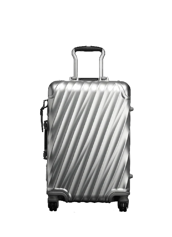 suitcase for summer travel-Tumi 19 Degree Aluminum International Cabin Suitcase