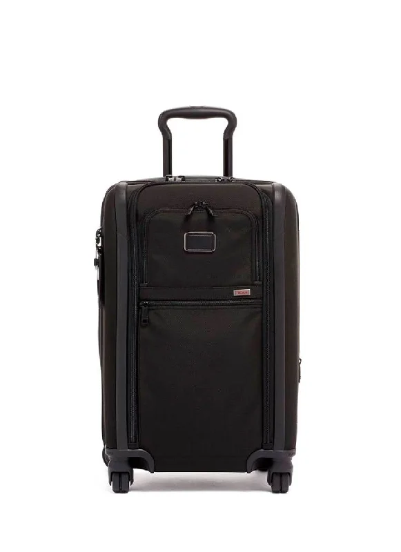 suitcase with compact design-Tumi Alpha 3 International Dual Access Carry-On