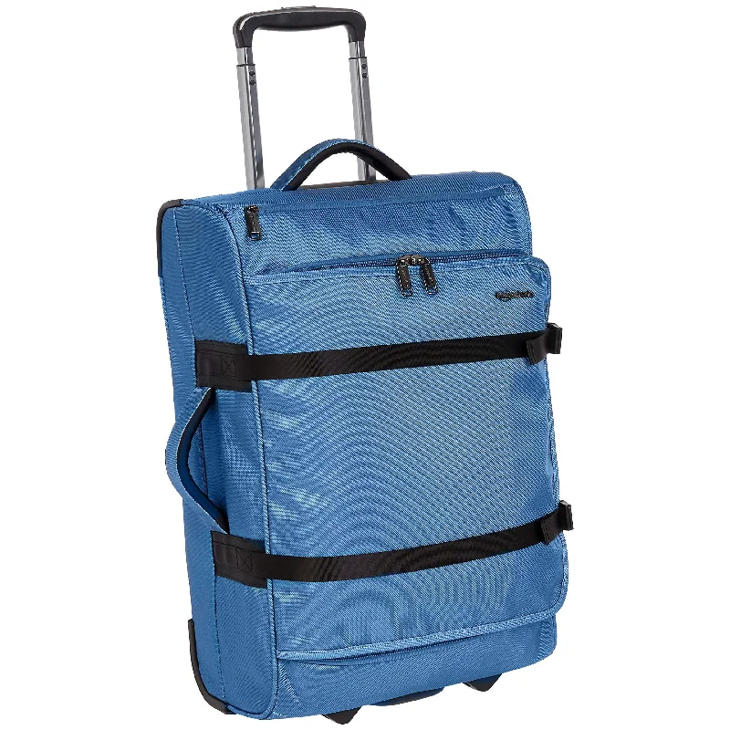 AmazonBasics Francis Wheeled Duffel, Blue