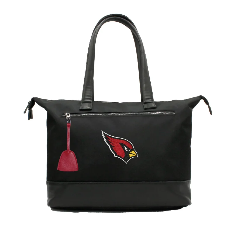 tote bag eco leather style-Arizona Cardinals Premium Laptop Tote Bag With Red Charm