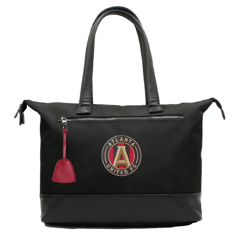 tote bag modern leather-Atlanta United FC Laptop Tote Bag -RED