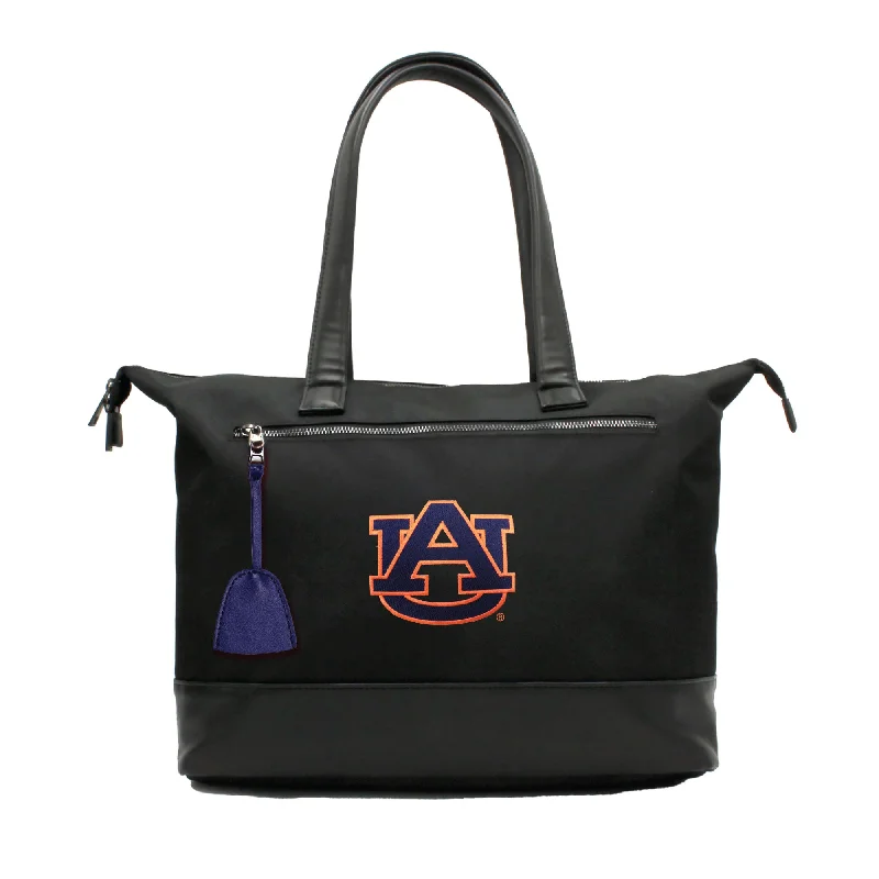 tote bag travel leather style-Auburn Tigers Premium Laptop Tote Bag