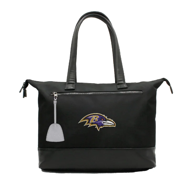 tote bag spacious leather canvas-Baltimore Ravens Premium Laptop Tote Bag