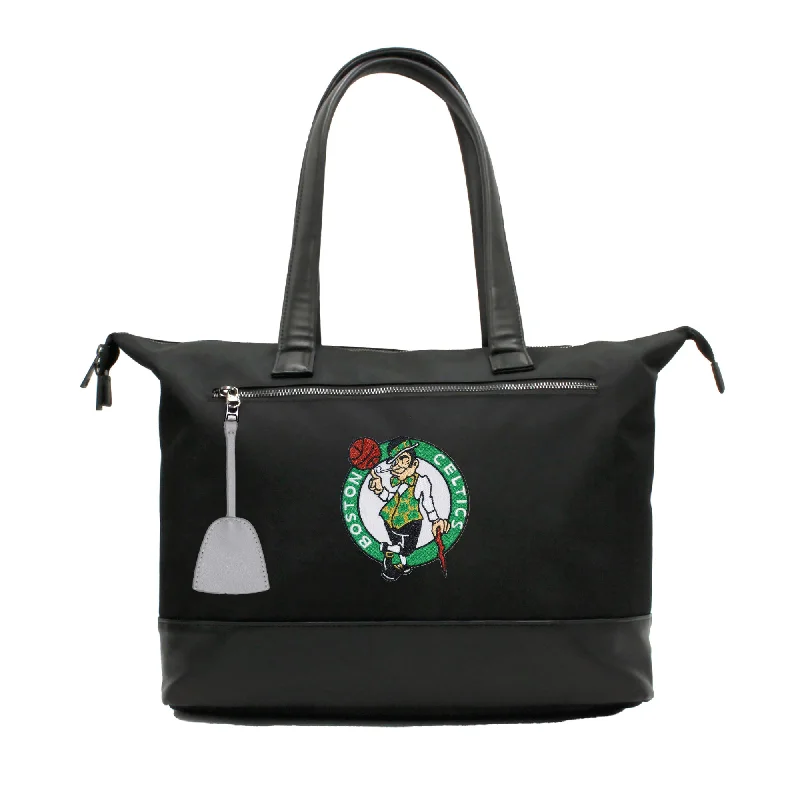 tote bag elegant leather canvas-Boston Celtics Premium Laptop Tote Bag