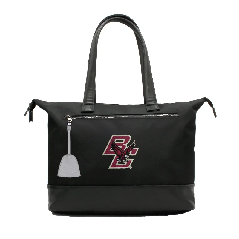 tote bag trendy leather style-Boston College Eagles Premium Laptop Tote Bag