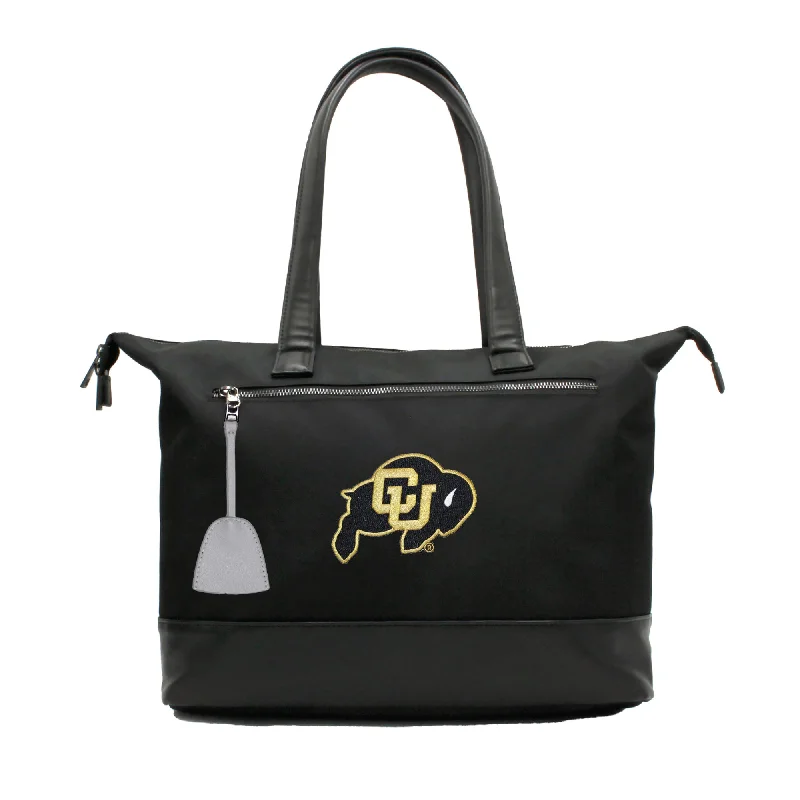 tote bag geometric leather style-Colorado Buffaloes Premium Laptop Tote Bag