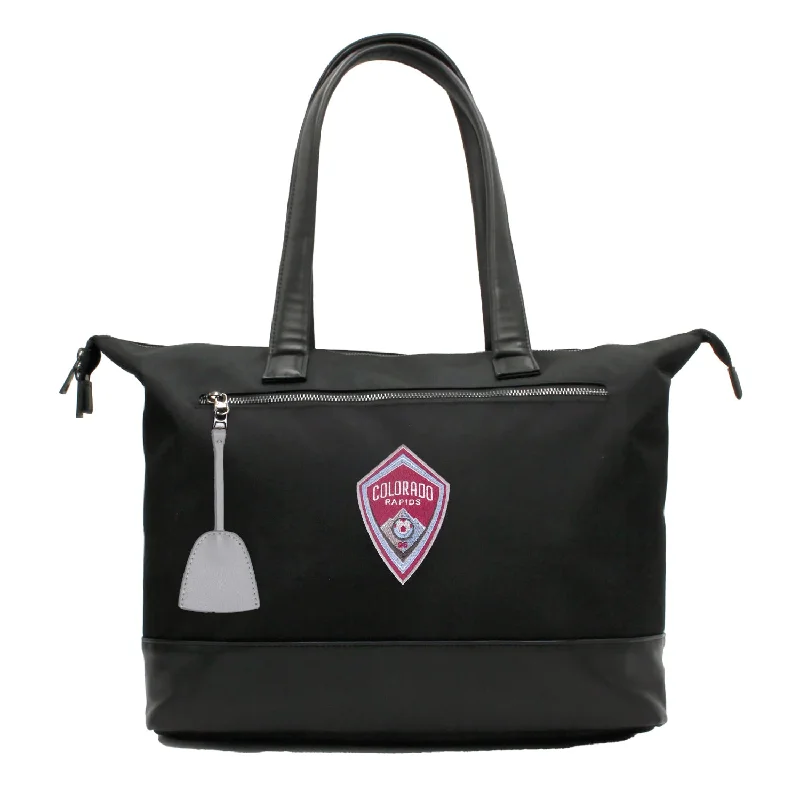 tote bag beach canvas-Colorado Rapids Laptop Tote Bag -GRAY