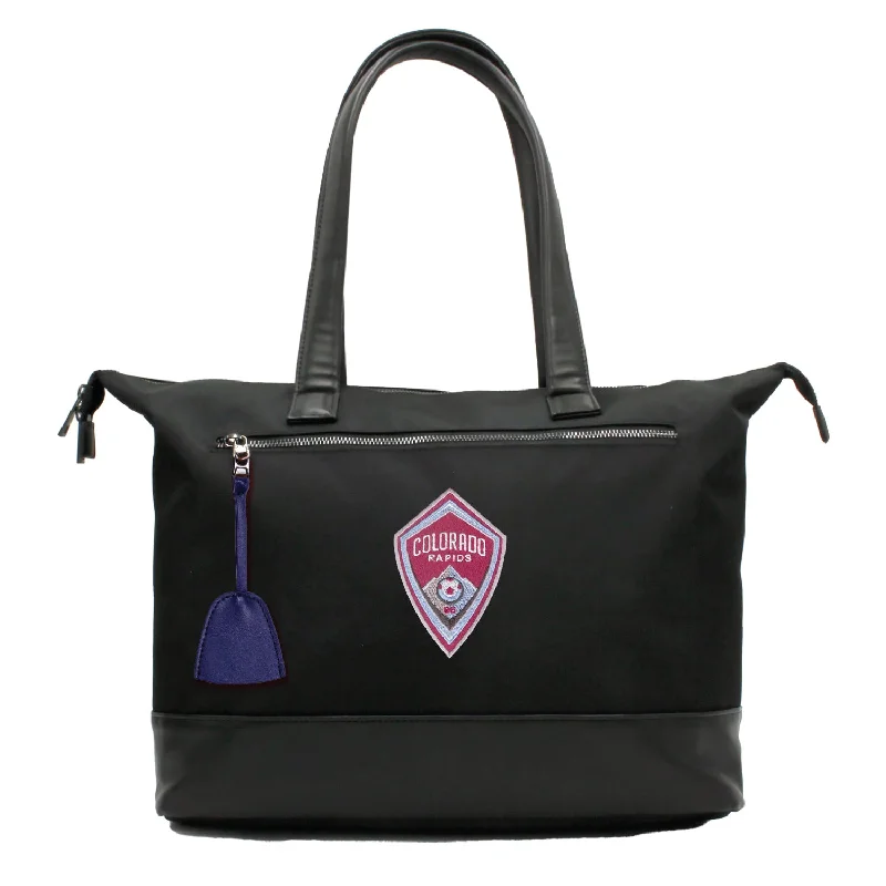 tote bag shopping leather-Colorado Rapids Laptop Tote Bag -NAVY