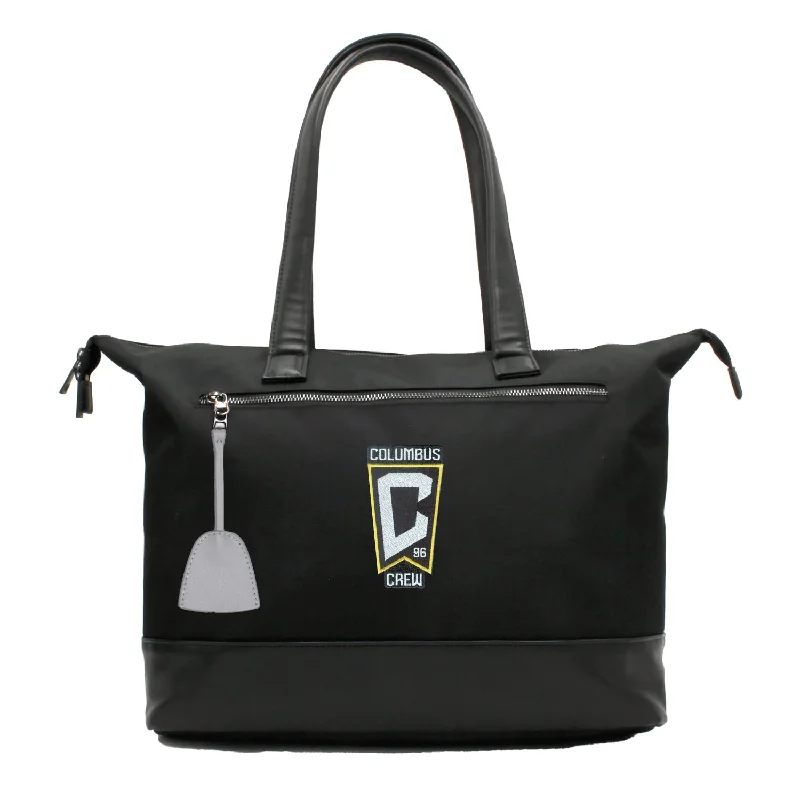 tote bag eco leather-Columbus Crew Laptop Tote Bag -GRAY