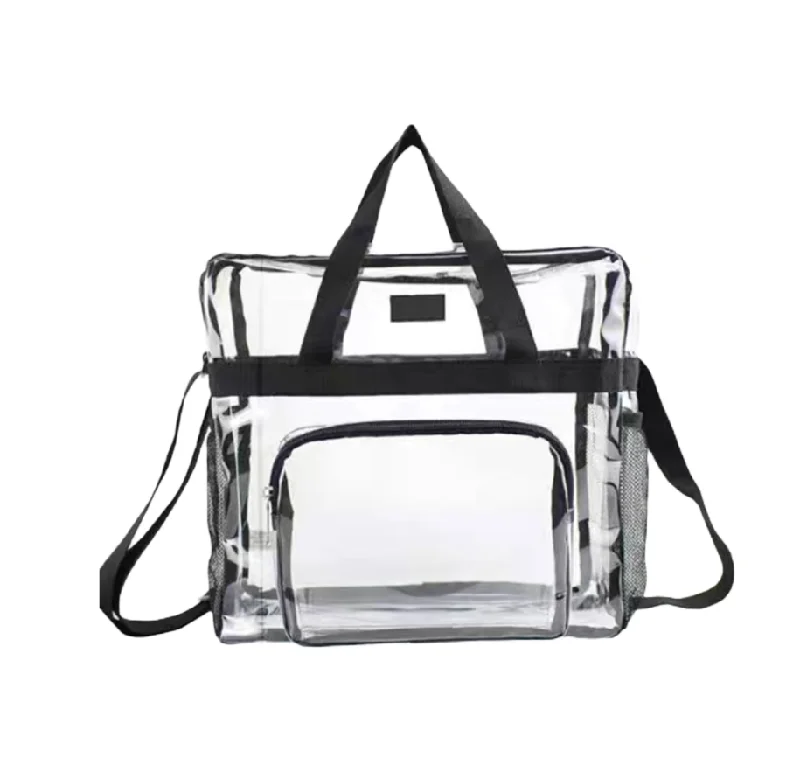 tote bag mid range leather-Large Clear Stadium Tote Bag