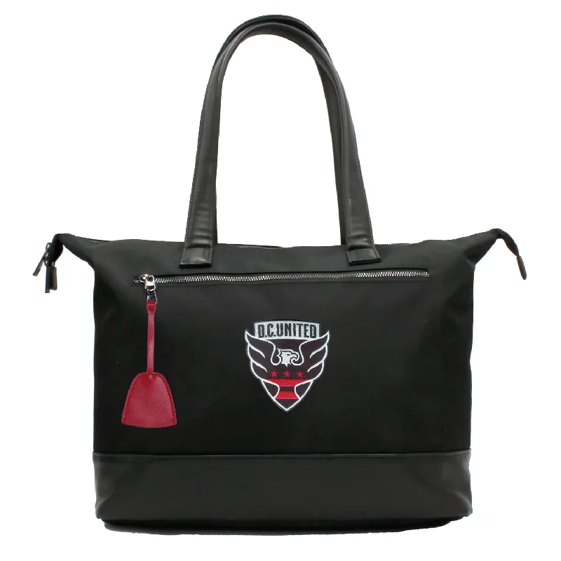 tote bag everyday carry-D.C. United Laptop Tote Bag -RED