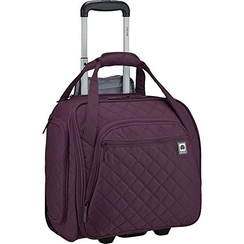 tote bag school leather style-DELSEY Paris Rolling Tote, Violet