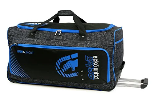 Ecko Unltd. 32 Inch Blacktop Rolling Duffel, Blue/Black, One Size