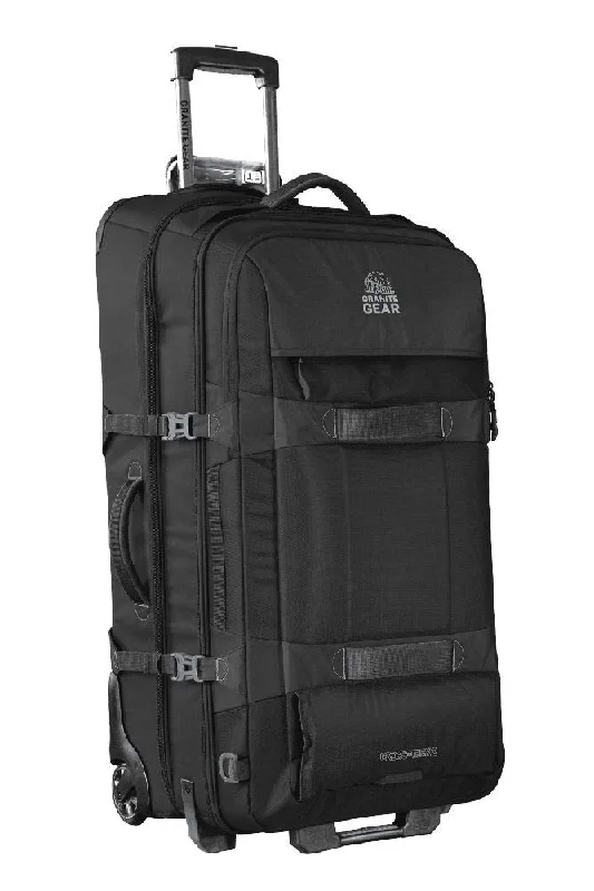 Granite Gear Cross Trek 2 Wheeled Duffel - Black/Flint 32"