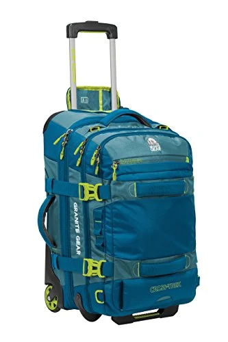 Granite Gear Cross-Trek 22" Wheeled Carry-On Duffel - Bleumine/Blue Frost/Neolime