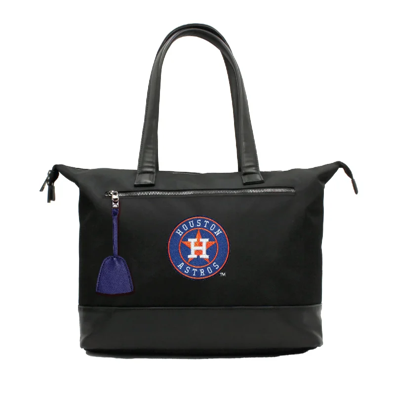 tote bag beige leather canvas-Houston Astros Premium Laptop Tote Bag