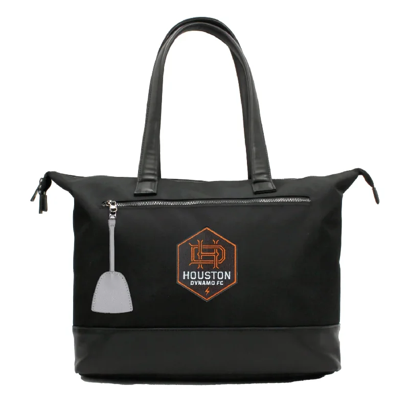 tote bag modern design-Houston Dynamo FC Laptop Tote Bag -GRAY