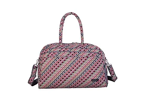 Jenni Chan Tiles Gym Duffel, Multi