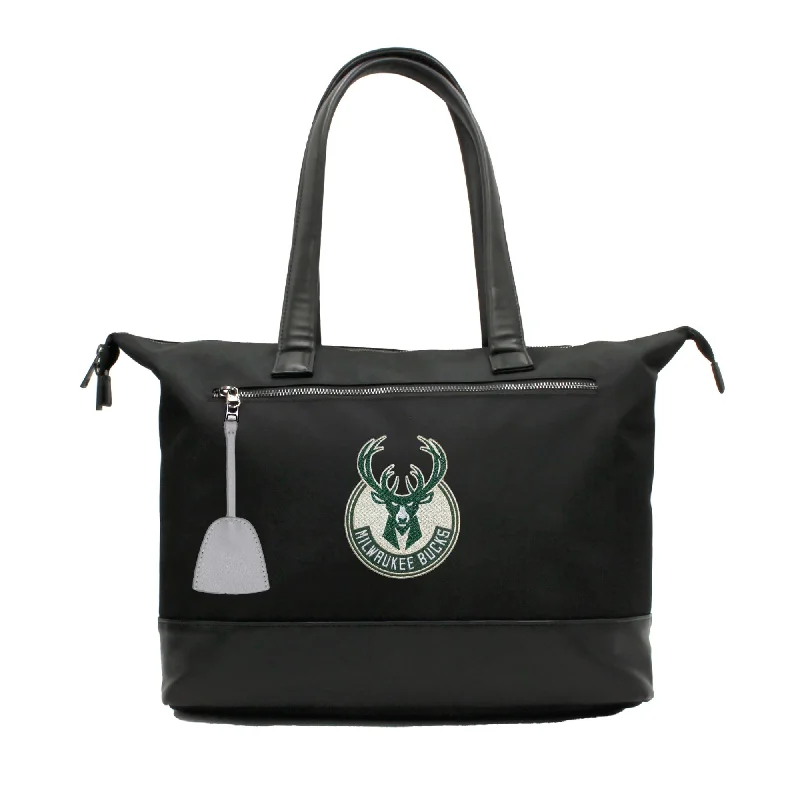 tote bag reinforced leather canvas-Milwaukee Bucks Premium Laptop Tote Bag