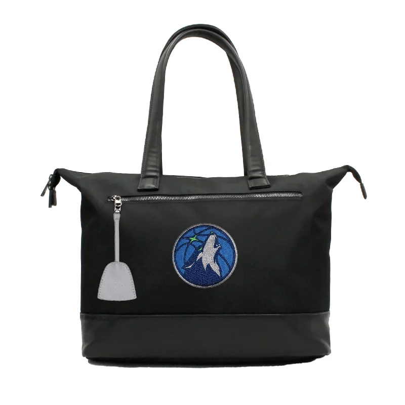 tote bag vintage leather canvas-Minnesota Timberwolves Premium Laptop Tote Bag