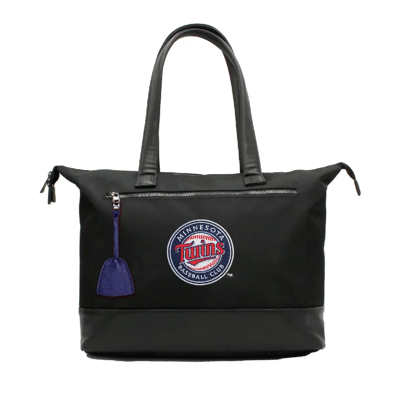 tote bag durable leather canvas-Minnesota Twins Premium Laptop Tote Bag