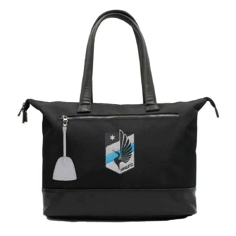 tote bag animal print-Minnesota United FC Laptop Tote Bag -GRAY