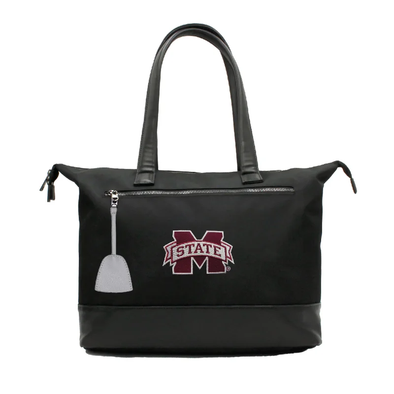 tote bag versatile leather canvas design-Mississippi State Bulldogs Premium Laptop Tote Bag