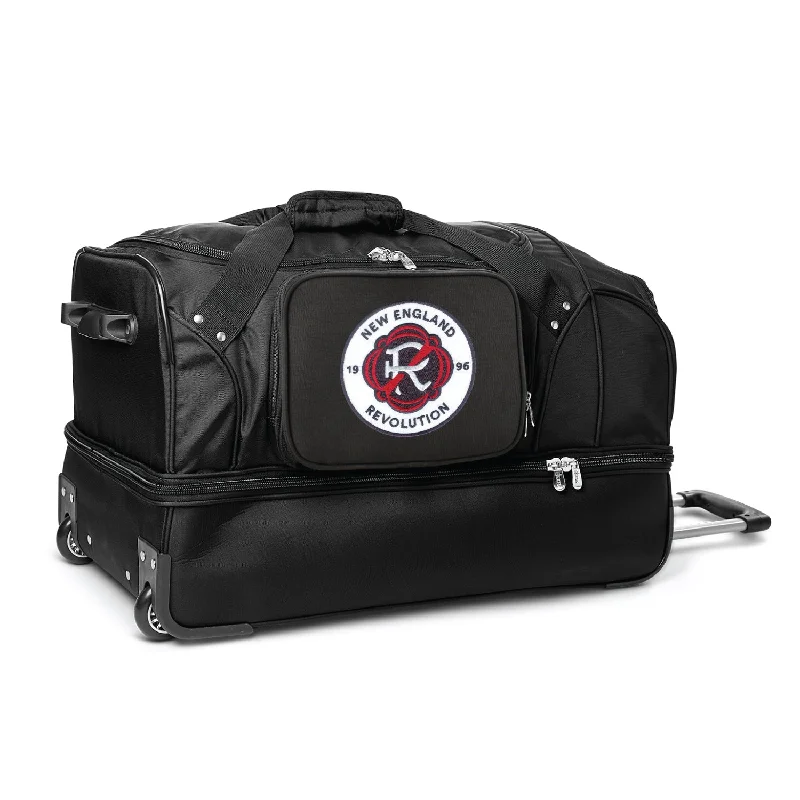 New England Revolution 27" Rolling Drop Bottom Duffel