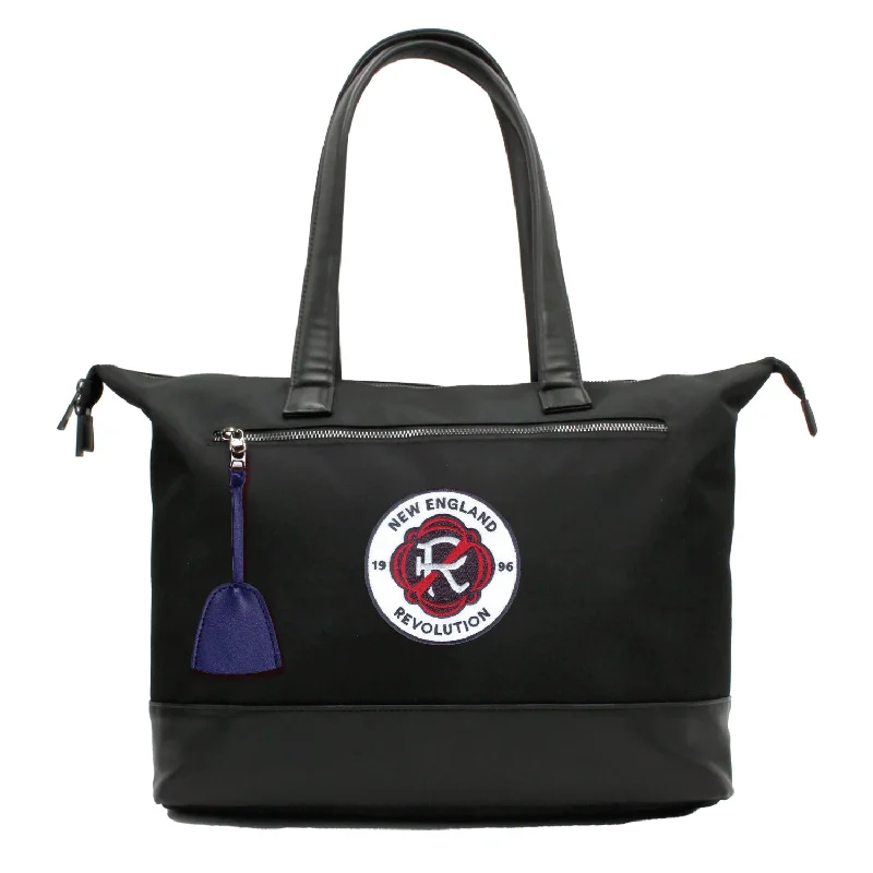 tote bag floral-New England Revolution Laptop Tote Bag -NAVY