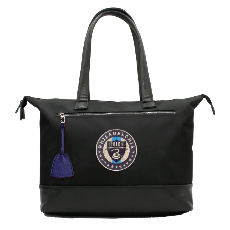 tote bag brown-Philadelphia Union Laptop Tote Bag -NAVY