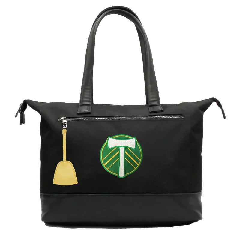 tote bag leather luxury-Portland Timbers Laptop Tote Bag -YELLOW