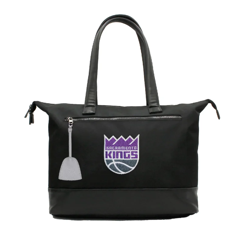 tote bag urban leather canvas-Sacramento Kings Premium Laptop Tote Bag