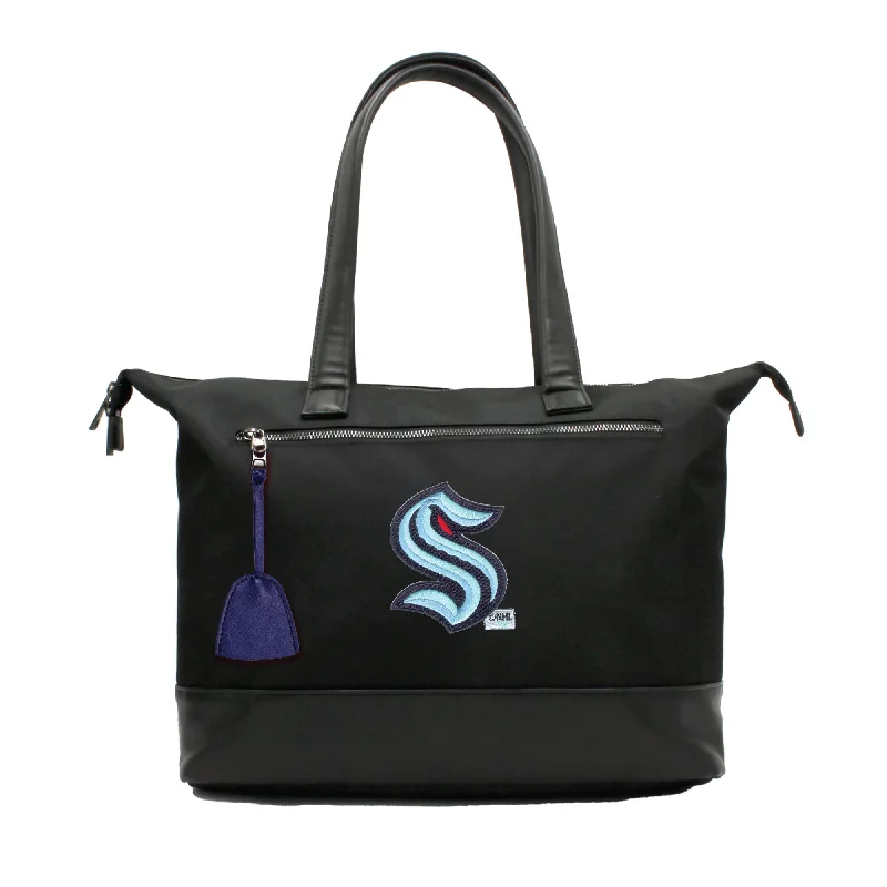 tote bag adjustable canvas-Seattle Kraken Premium Laptop Tote Bag