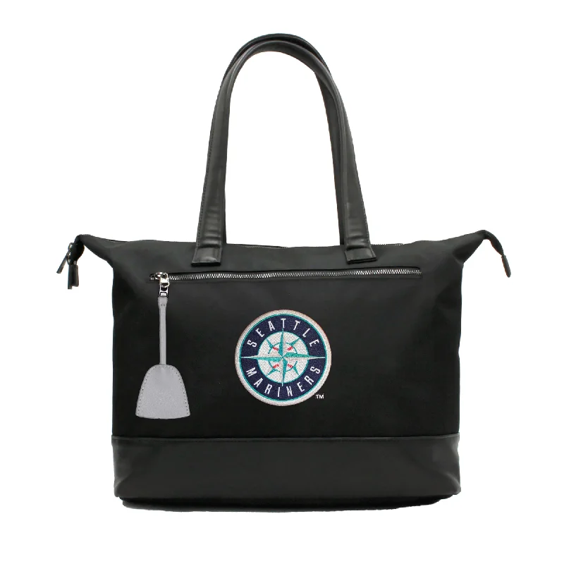 tote bag designer leather canvas-Seattle Mariners Premium Laptop Tote Bag