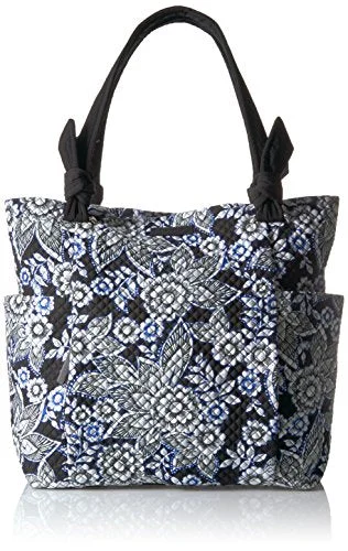 tote bag men leather-Vera Bradley Hadley Tote, Snow Lotus